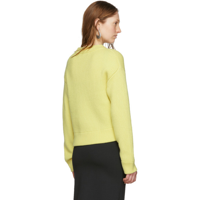 Proenza Schouler Yellow Proenza Schouler White Label Chunky Rib