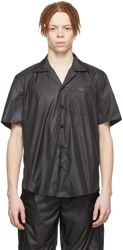 Photo: 032c Black Polyester Shirt