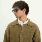 Retrosuperfuture Vega Sunglasses in Black/Blue 