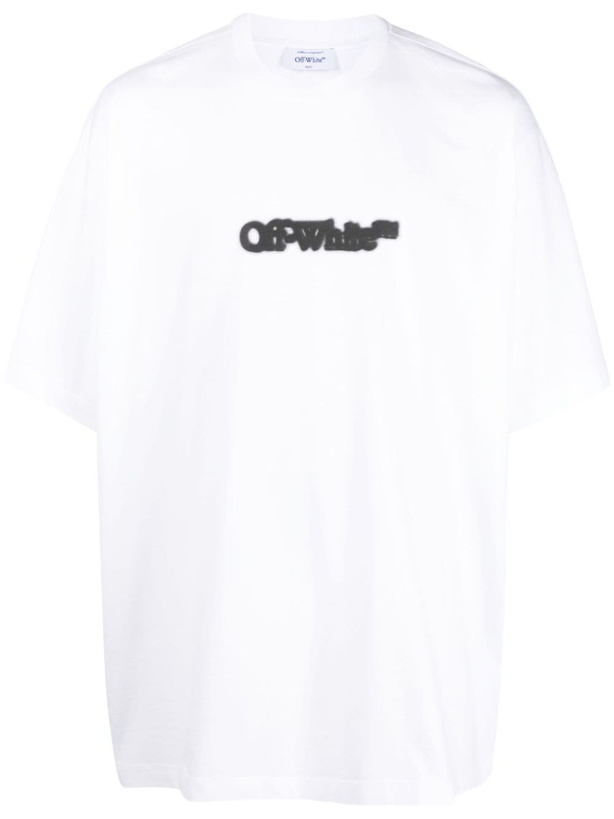 Photo: OFF-WHITE - Logo Cotton T-shirt