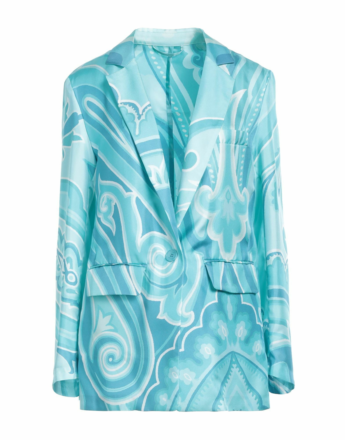 Etro Womens Blazer Sky in Blue