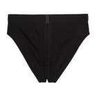 la fille dO Black Halt High-Rise Briefs