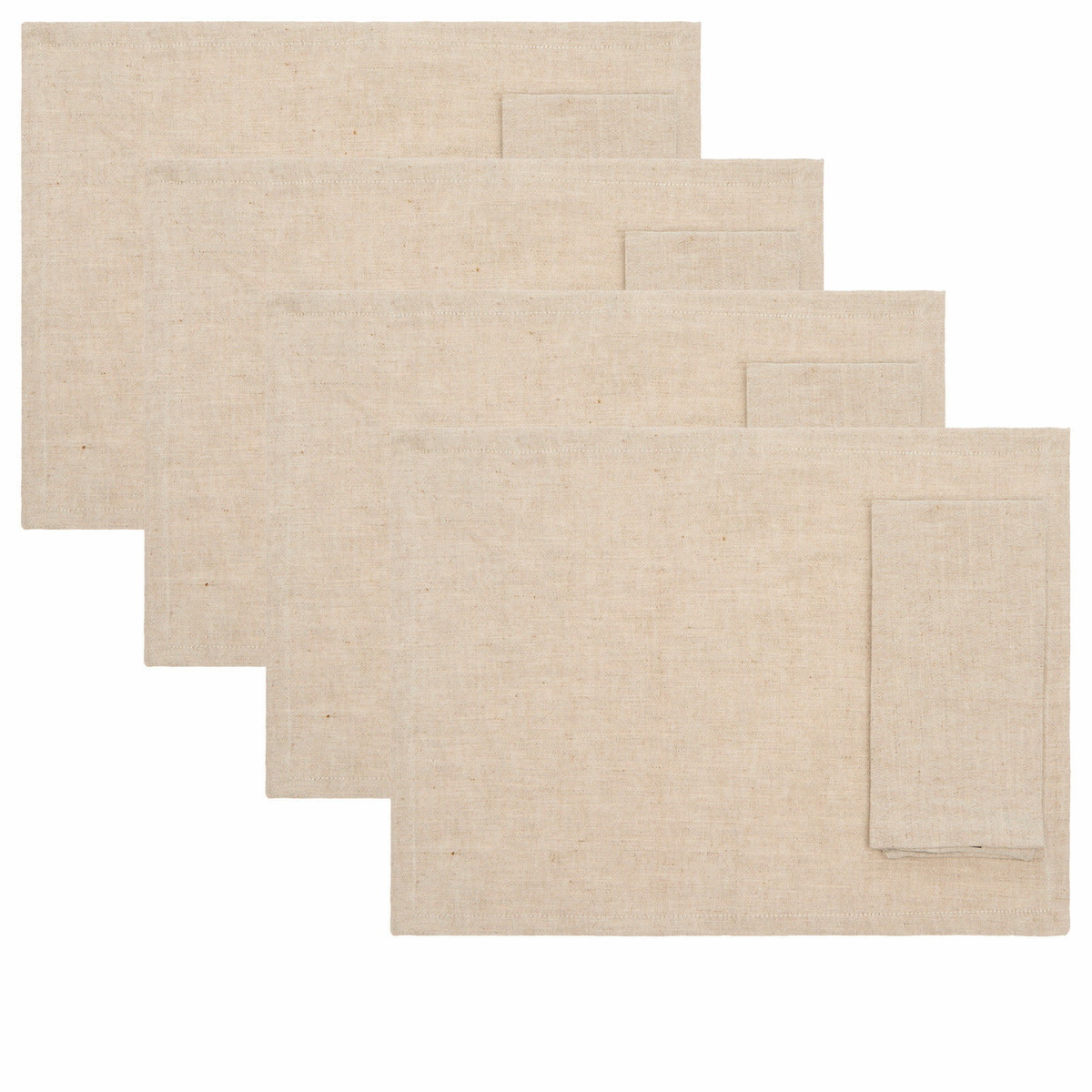 HAY Tavolo Napkin/Placemat - Set of 4 in Soft Beige 
