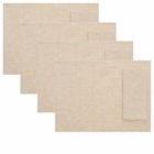 HAY Tavolo Napkin/Placemat - Set of 4 in Soft Beige 