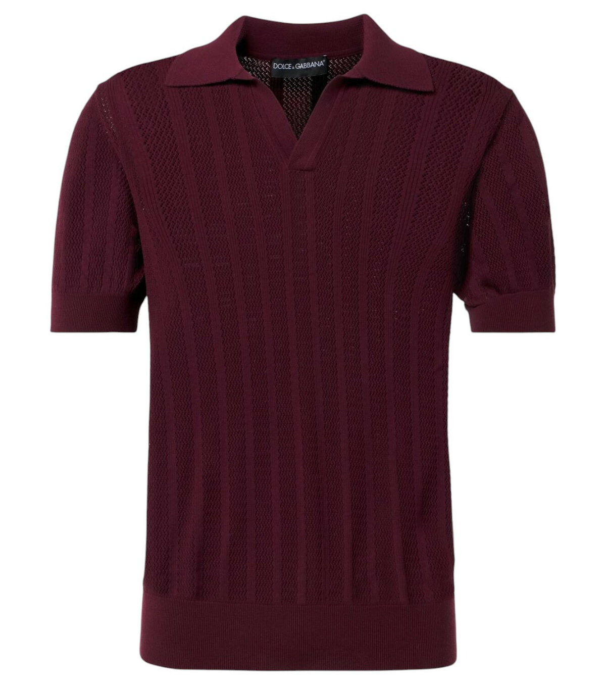 DOLCE & GABBANA - Logo Cotton Polo Shirt Dolce & Gabbana