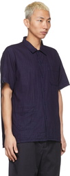 Engineered Garments Indigo Gauze Shirt