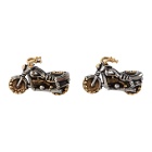 Paul Smith Gold and Silver Motorbike Cufflinks
