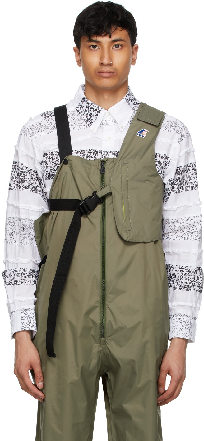Engineered Garments Khaki K-Way Edition Kayden 3.0 Vest Bag