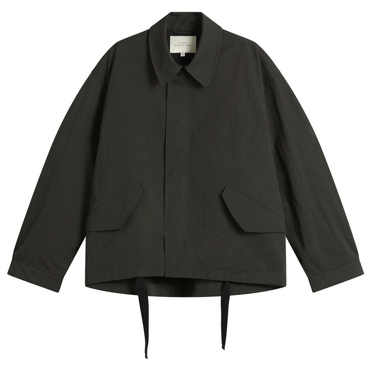 Studio Nicholson - Miko Virgin Wool Overshirt - Blue Studio Nicholson