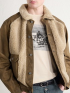 RRL - Garment-Dyed Printed Cotton-Jersey T-Shirt - Neutrals