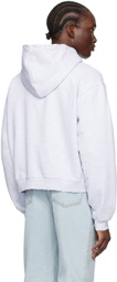 Recto Gray Destroyed Hoodie