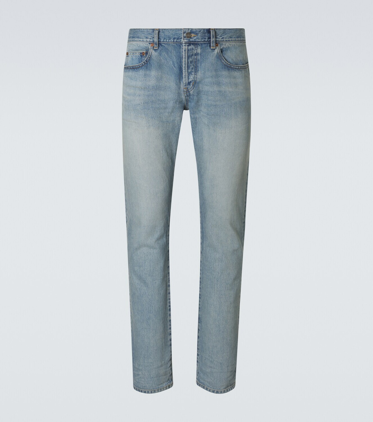 Saint Laurent Faded slim jeans