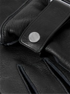 Dunhill - Leather Gloves - Black