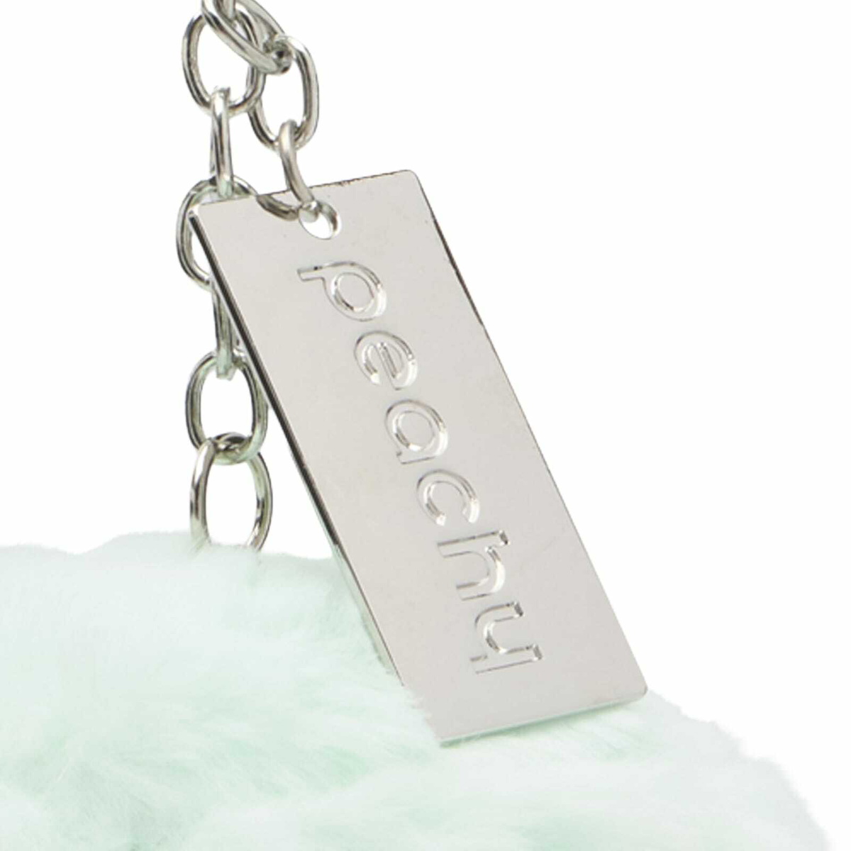 Peachy Den Women's Fluffy Mirror Compact Keychain Presented by END. in Multi 