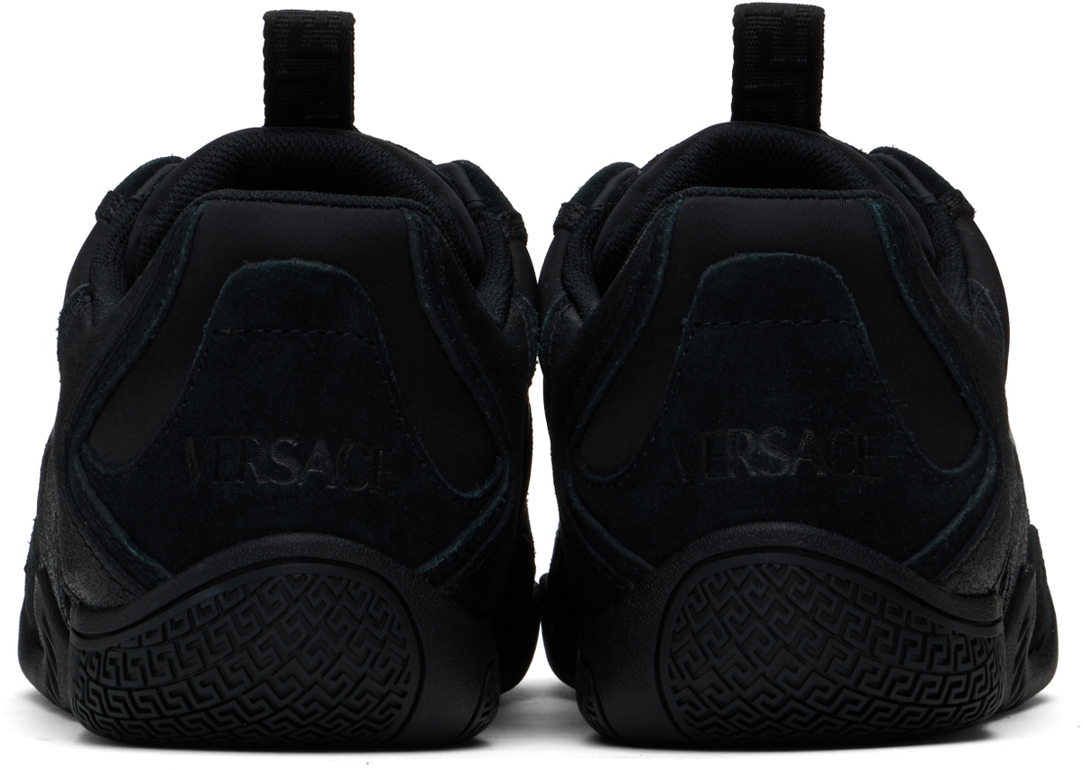 Versace Black Galaxia Sneakers