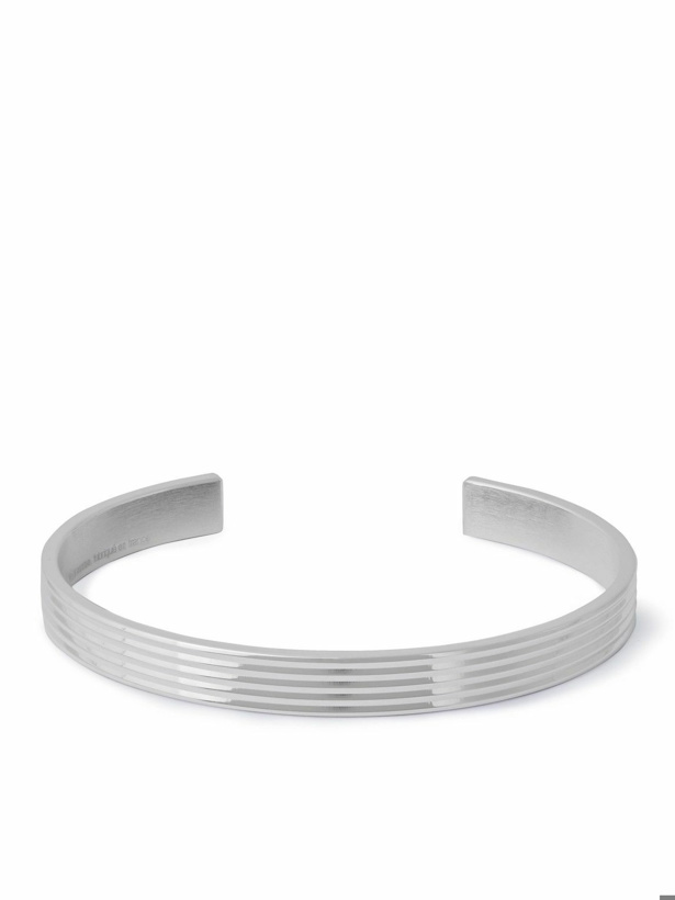 Photo: Le Gramme - 23g Polished Recycled-Sterling Silver Cuff - Silver