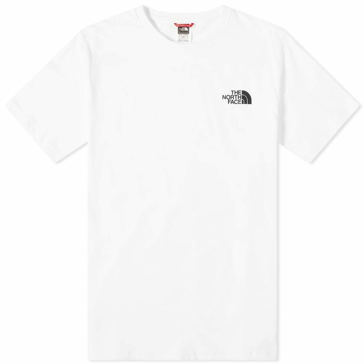 Photo: The North Face Men's Simple Dome T-Shirt in TNF White