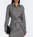 Tove Efa virgin wool shirt