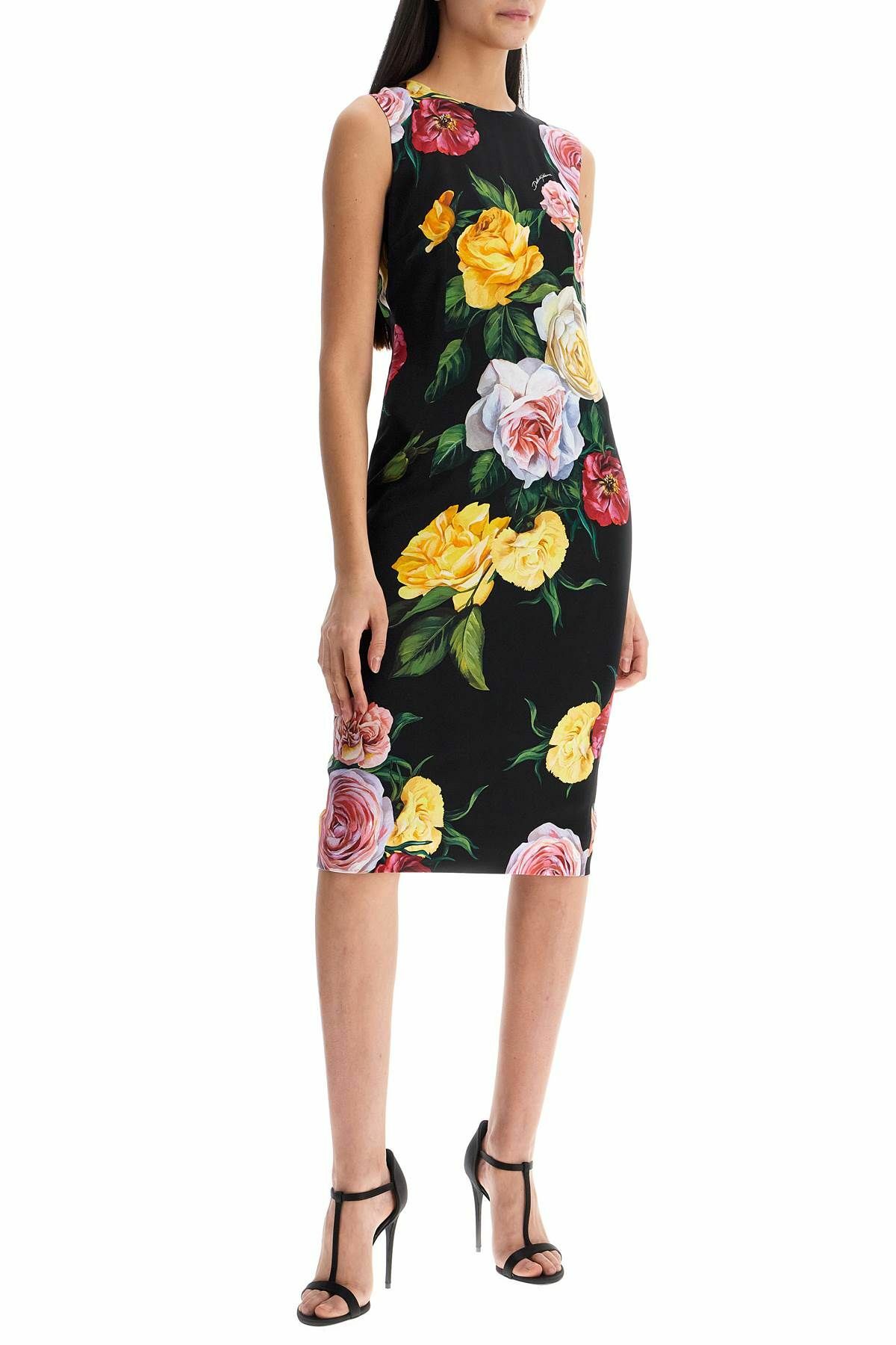 mini green dress Emerald Floral Embroidered DY1-2C Color:Spot Pink Dresses With High Waist