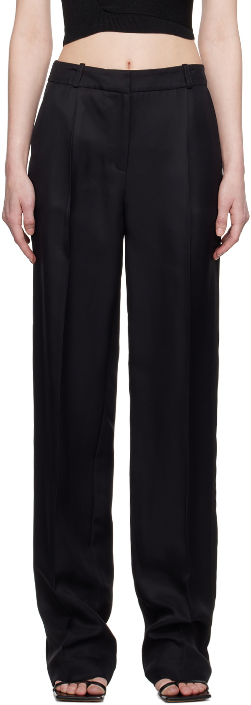 BOYAROVSKAYA Black Notte Trousers