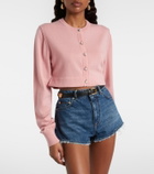 Dolce&Gabbana Embellished cashmere-blend cardigan