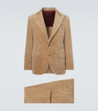 Brunello Cucinelli Cotton and cashmere corduroy suit