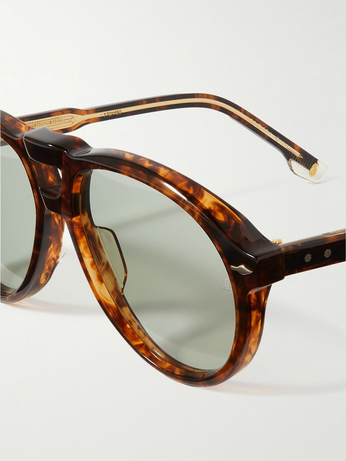 Jacques Marie Mage - Valkyrie Aviator-Style Tortoiseshell Acetate Sunglasses