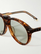 Jacques Marie Mage - Valkyrie Aviator-Style Tortoiseshell Acetate Sunglasses