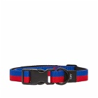 HAY Flat Collar in Red/Blue
