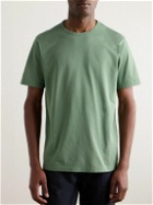 Mr P. - Garment-Dyed Organic Cotton-Jersey T-Shirt - Green