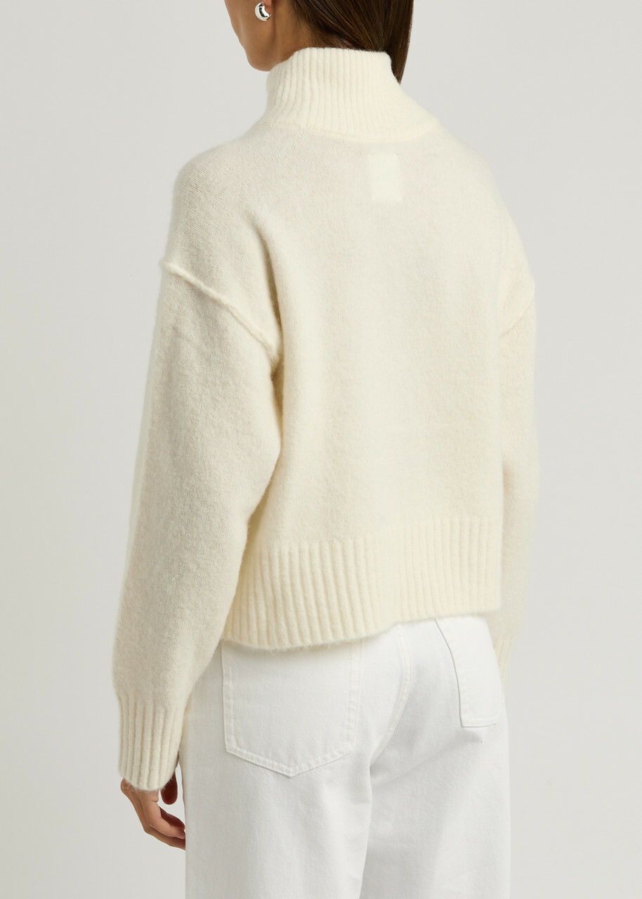 Day Birger ET Mikkelsen Robyn Brushed-knit Jumper Ivory