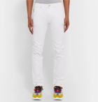 Versace - Slim-Fit Denim Jeans - Off-white