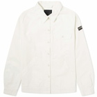 Napapijri Women's Twill Pocket Shirt in White Whisper