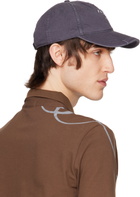 Praying Gray Cross Stitched Cap