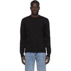 GCDS Black Jacquard Layer Sweater