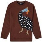 Loewe Men's Bird Sweater in Cocoa