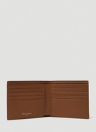 Monogram Plaque Wallet in Brown