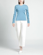 Cedric Charlier Womens Sweater Sky in Blue