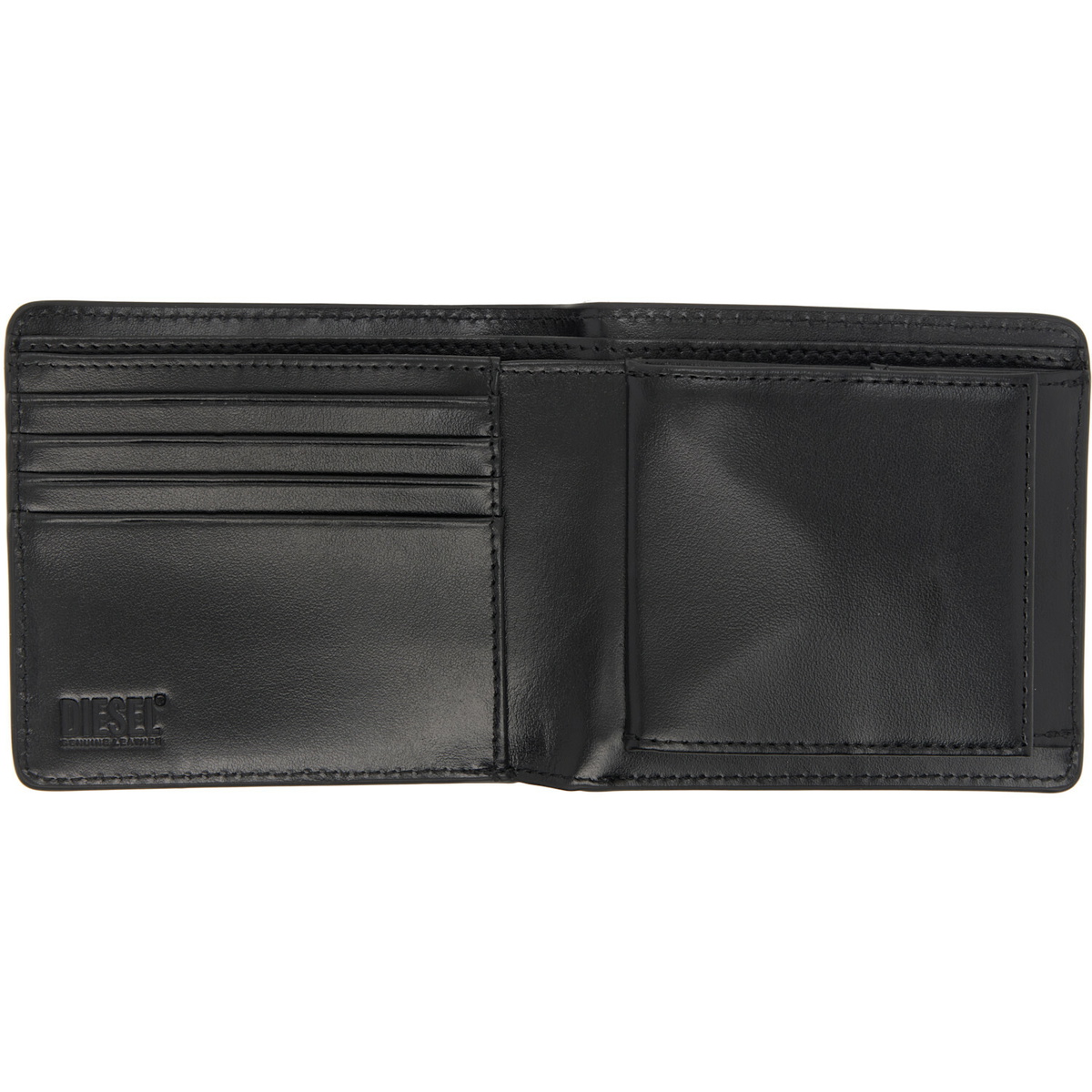 Diesel Black Holi-D Bi Fold Coin S 3D Wallet