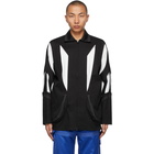 Kiko Kostadinov Black Hydra Shell Jacket