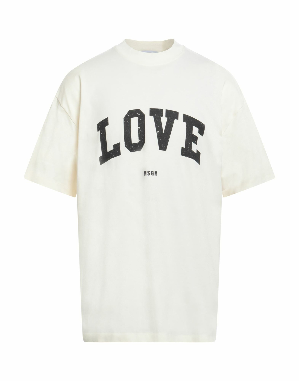 Msgm Mens T-shirt Ivory