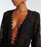Melissa Odabash Naia cotton-blend lace beach cover-up