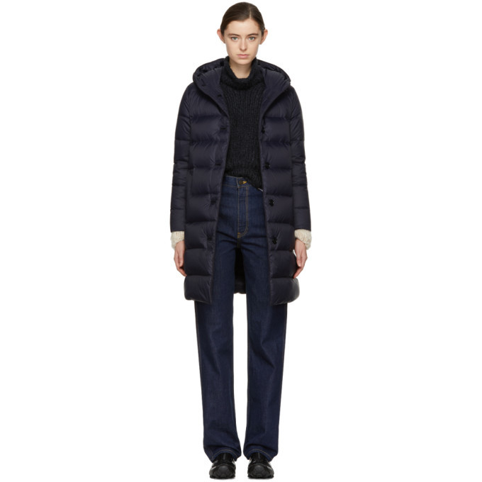 Mackintosh Navy Down Long Coat