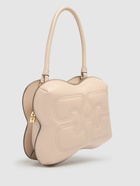 GANNI Butterfly Recycled Leather Shoulder Bag