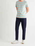 A.P.C. - Gio Striped Pima Cotton-Jersey T-Shirt - Blue