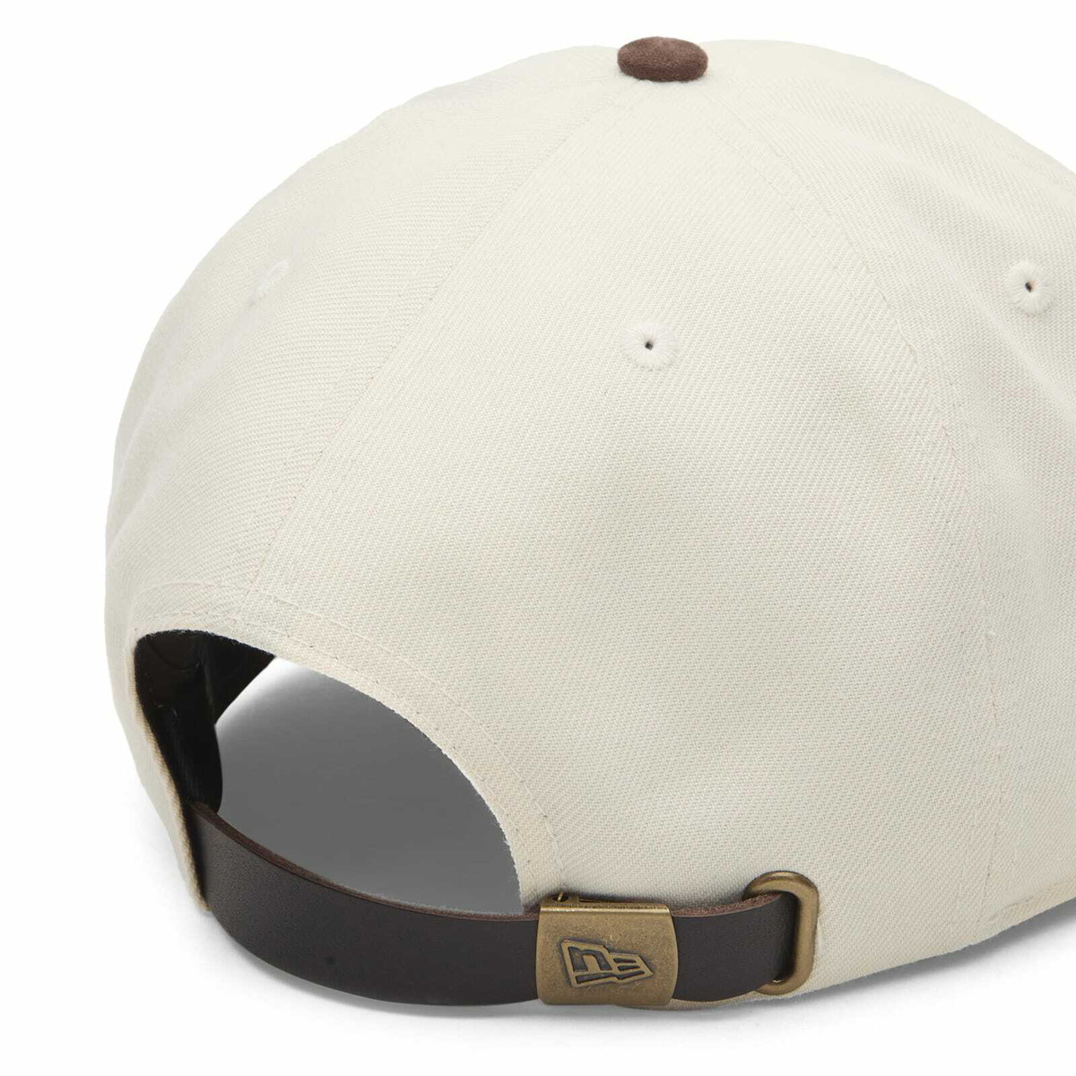 New Era New York Yankees Suede Visor 9Fifty Cap in Cream