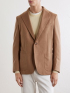De Petrillo - Posillipo Brushed Camel Hair Blazer - Neutrals