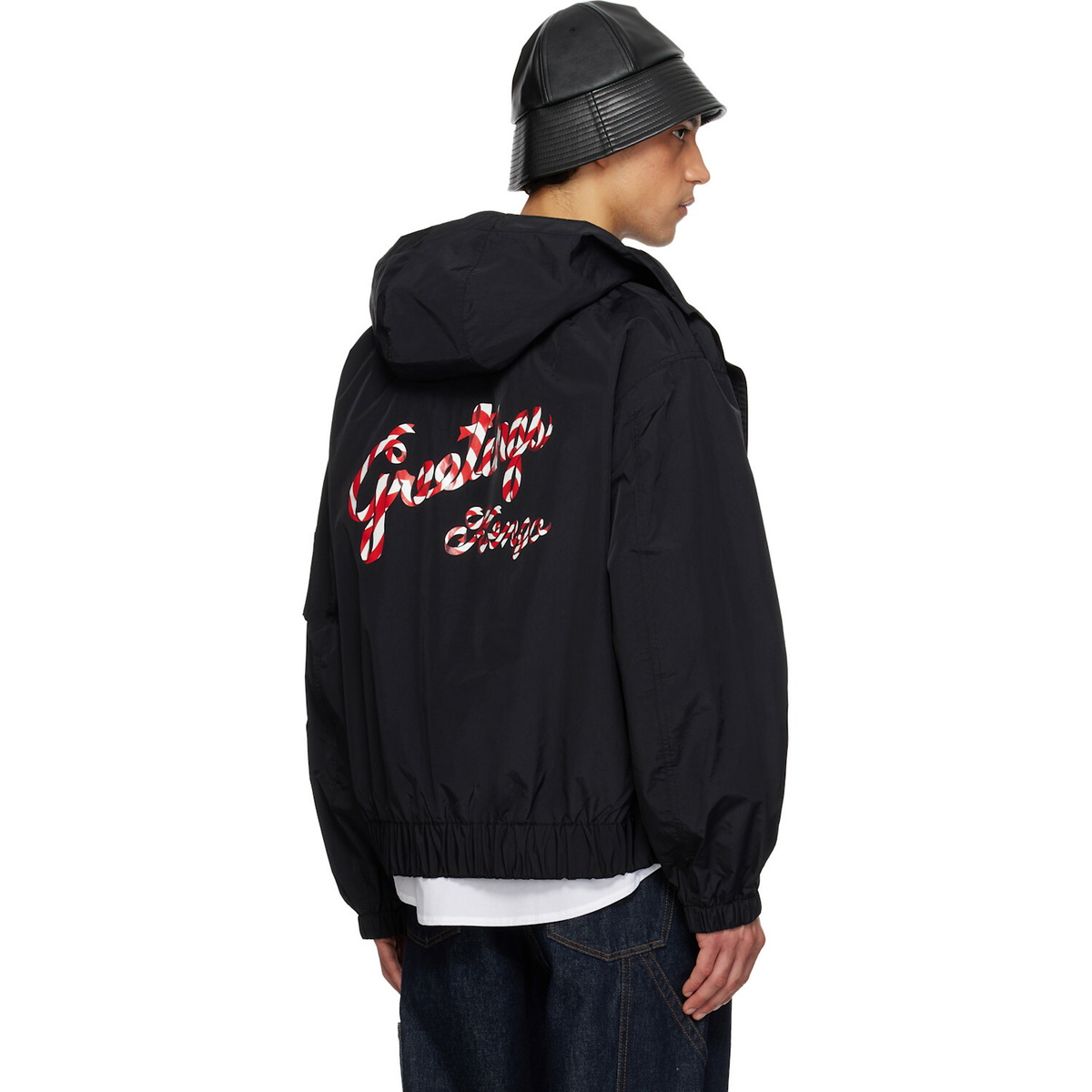 Kenzo Black Kenzo Paris 'KENZO Winter Holidays' Windbreaker Jacket