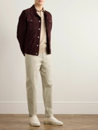 Paul Smith - Tapered Organic Cotton-Blend Twill Chinos - Neutrals