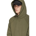 Levis Made and Crafted Green Unhemmed Hoodie